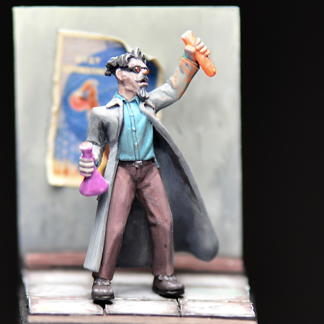Crazy Professor Detail 1